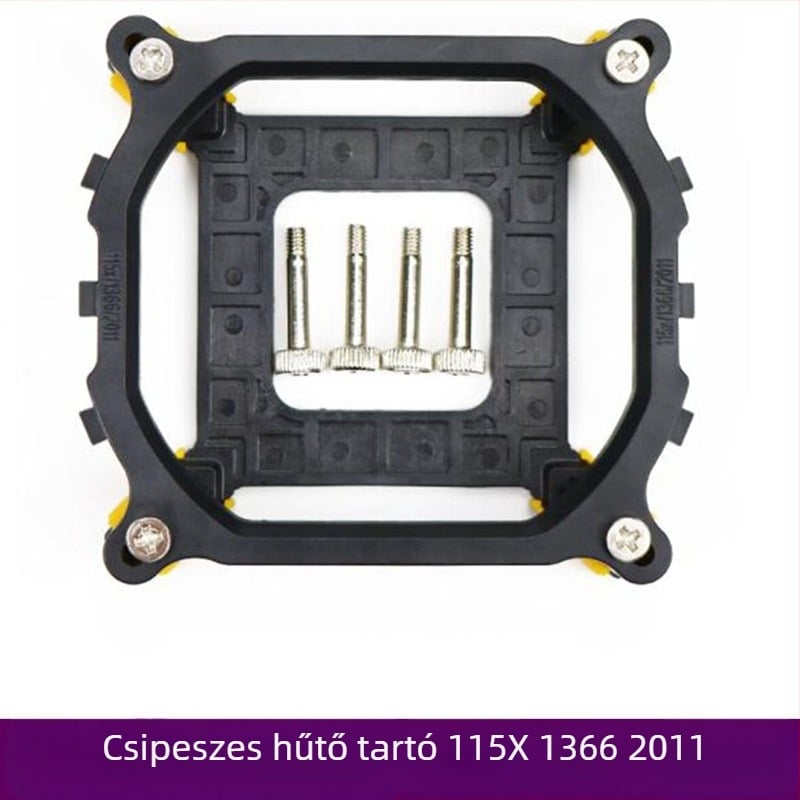 Számítógép ventilátor radiátor 115x 1366 2011 hűtőventilátor alap konzol AM4 csat