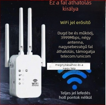 WiFi jelerősítő vezeték nélküli jelerősítő hálózati router átalakító jelerősítő