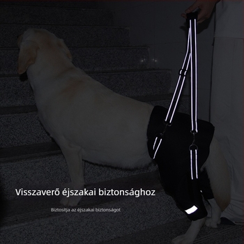 Határokon átnyúló kutya hátsó láb segédöv idős kutyáknak, fogyatékkal élő kutyák rehabilitációja, hátsó láb emelő húzókötél nagykereskedelem