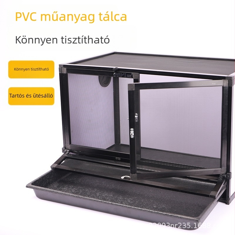 Mászóművészet PAYI vízszintes PVC mászó kisállat doboz háló ketrec gyík rutin csirke kaméleon kisállat etetődoboz kisállat etetése
