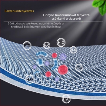 Akvárium szűrő pamut szűrő nagy áteresztőképességű sűrített biokémiai pamut akvárium szűrő
