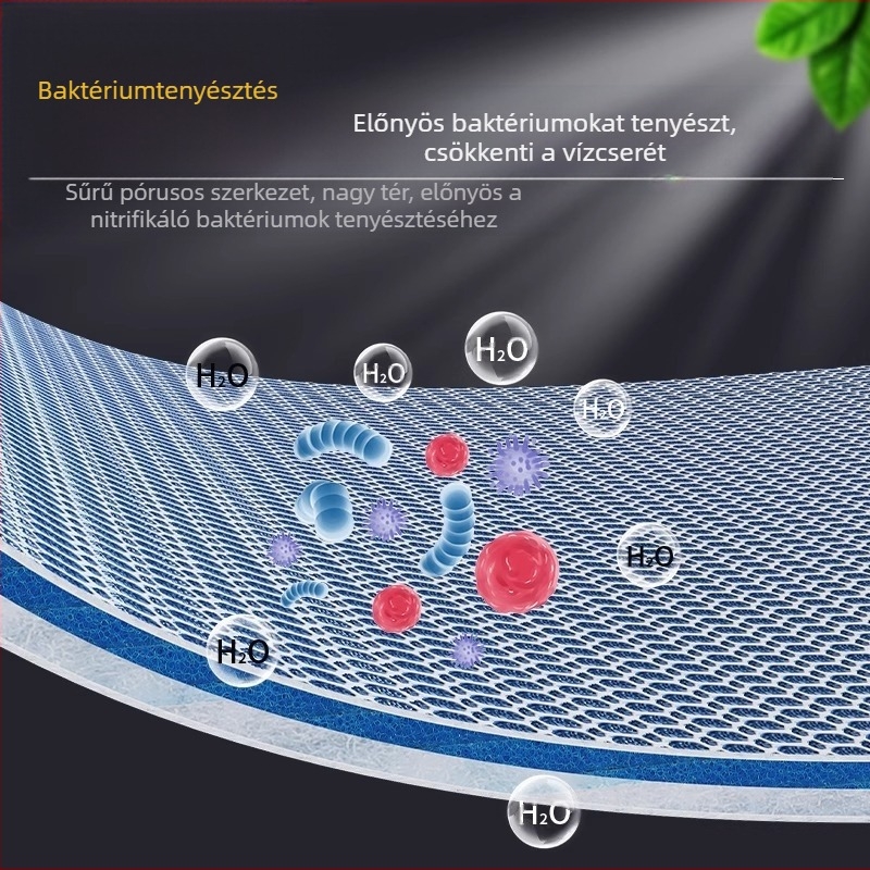 Akvárium szűrő pamut szűrő nagy áteresztőképességű sűrített biokémiai pamut akvárium szűrő
