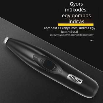 Macskaláb borotválkozási szőrvágó kutyaláb szőrvágó kisállat lábujj borotválkozási szőrvágó elektromos nyomóhajvágó fülszőr-némítás