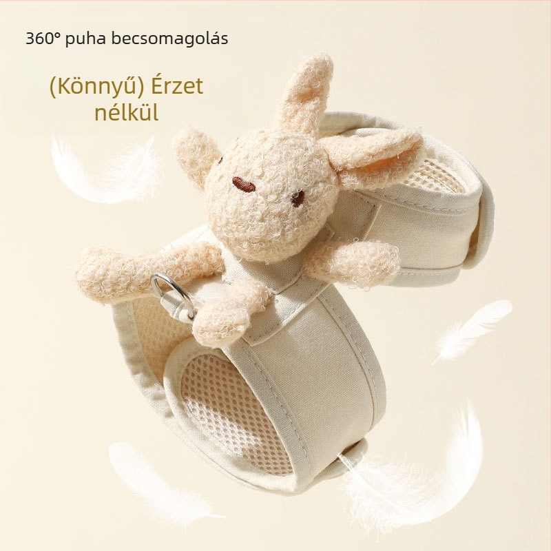 Kisállat nyúl mellkasi hátruha kölyökkutya kimenő vontatókötél baba macska könnyű törésgátló munkaszíj kellékek