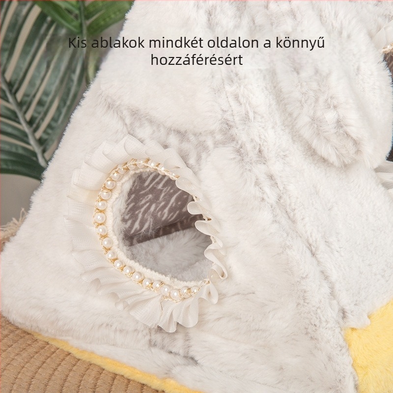 Tengerimalac Amazon szellőző és lélegző tengerimalac sün nyúlfészek bőrbarát és kényelmes menedék nyúl alakú sátor