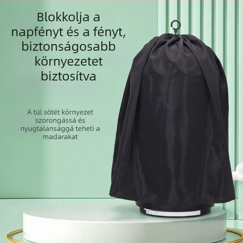 Weibi Xinqi kerek madárkalitka-takaró tigrisbőrből, nyolc testvérből készült kalitka-takaró, árnyékoló, meleg, vízálló, szélálló madárkalitka-kendő