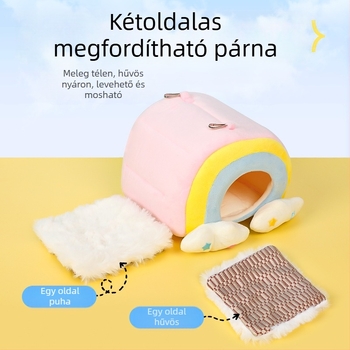 papagáj téli meleg pamutfészek kis nap xuanfeng bazsarózsa gyöngy téli különleges függő alvó madárfészek madárfészek