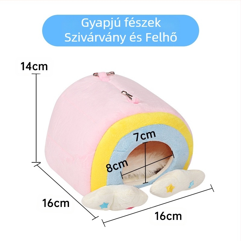 papagáj téli meleg pamutfészek kis nap xuanfeng bazsarózsa gyöngy téli különleges függő alvó madárfészek madárfészek