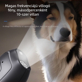 Új mini ultrahangos kutyakiképző kutyaugató intelligens hordozható kültéri önvédelmi újratölthető nagy teljesítményű