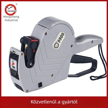 Gyári közvetlen 9900 Hongsheng árgép egysoros 8 árgép kódgép szupermarket árucikk dátum árgép