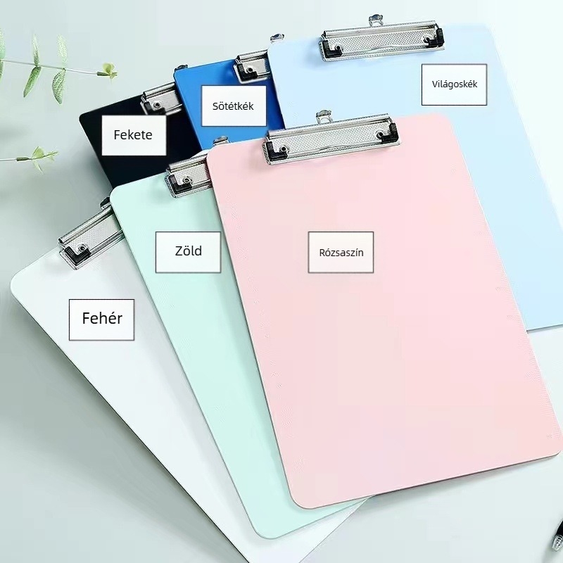 A4-es jegyzettömb, táblagép mappa, Morandi mappa, irattartó mappa, diák írás, házi feladat tábla, tesztpapír mappa