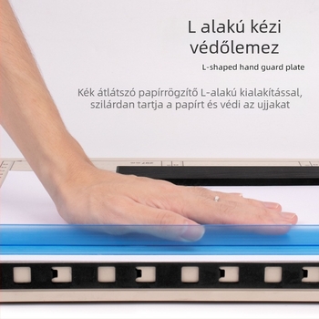 raktáron nagykereskedelmi A4-es szénavágó papírvágó levehető szalagpapírvágó könnyű kézi kis késes papírvágó