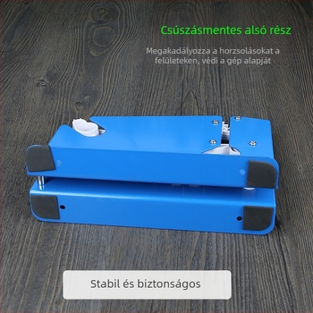 Műanyag zacskókötő gép Vastagított szupermarket bálázógép Tömeges mérőterület Élelmiszer bevásárlótáska véggép Szalagzáró gép