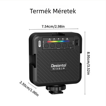 Gyártók RGB mobiltelefon élő töltőfény hordozható töltőfény asztal élő szépségfénnyel