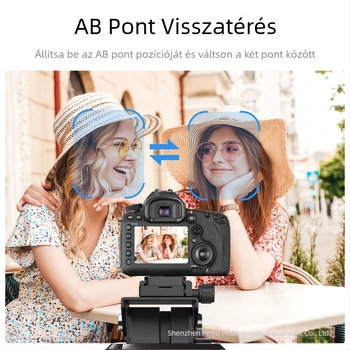 ZIFON mobiltelefon panoráma követő pan-tilt 360 elektromos pan-tilt asztali mobiltelefon stabilizátor YT-1500pro