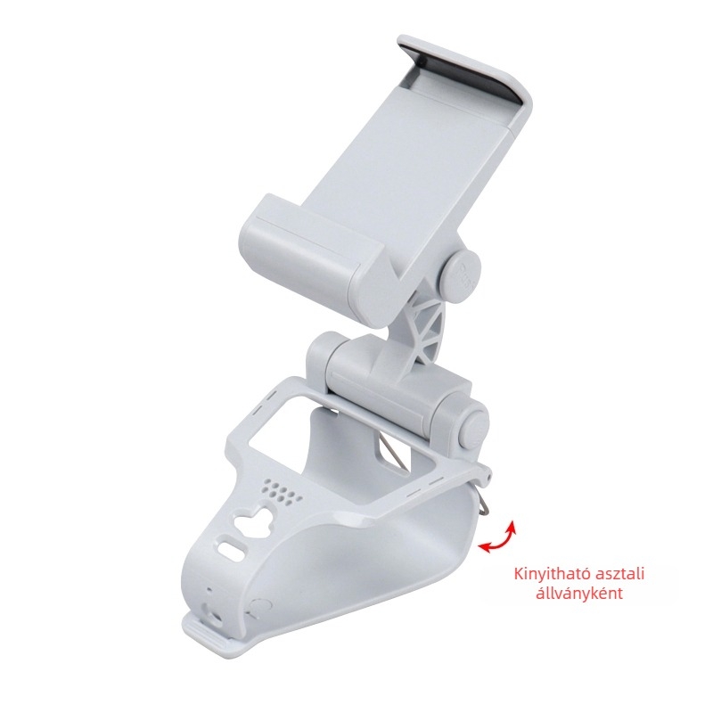 Új PS5 játékvezérlő csiptető PS5 mobiltelefon tartó kettős állítható szögű P5 fém behúzható csiptető