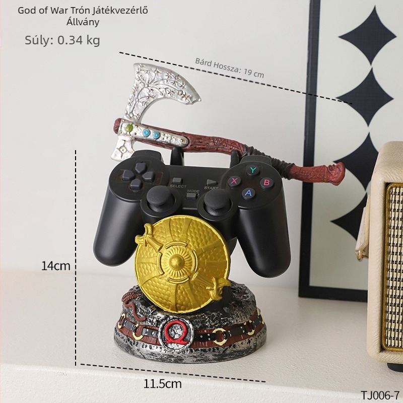 Ghostface Warrior Sword fogantyútartó PS5/PS4/Xbox játékfogantyú semleges tartó high-end asztali dísz