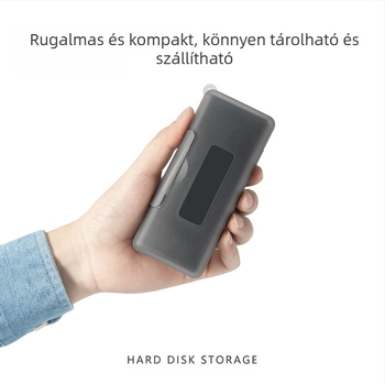 M2 merevlemez-tároló doboz M2 merevlemez-védő doboz Szilárdtest merevlemez-tároló doboz PP doboz Vízálló tömítés M2 merevlemez-védelem