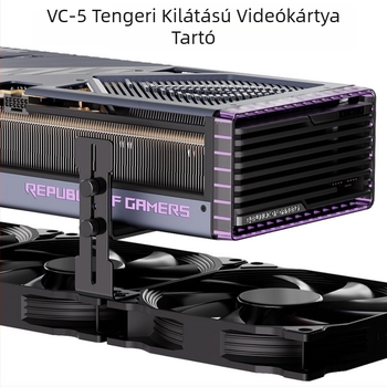 Videokártya tartókeret tengerre néző szoba ház ventilátor pozíció fix fém állítható konzol a ventilátor megereszkedésének megakadályozására