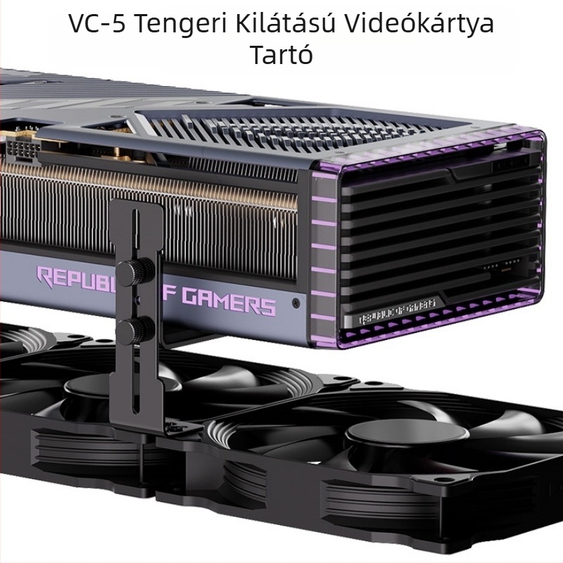 Videokártya tartókeret tengerre néző szoba ház ventilátor pozíció fix fém állítható konzol a ventilátor megereszkedésének megakadályozására