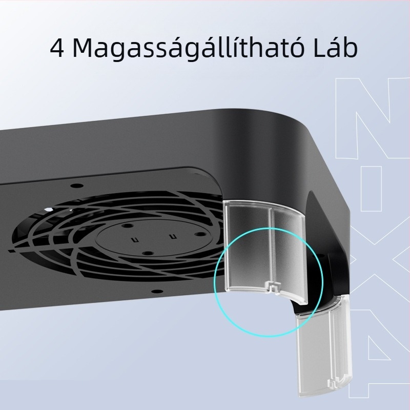 USB hűtőventilátor Z-X4 router radiátor alap set-top box host konzol 14 cm-es ventilátor