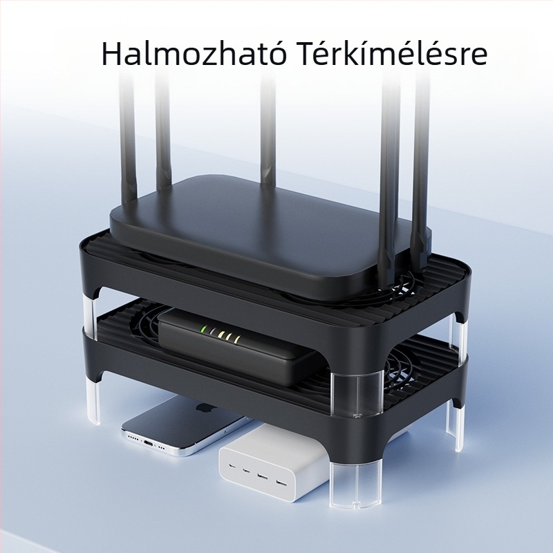 USB hűtőventilátor Z-X4 router radiátor alap set-top box host konzol 14 cm-es ventilátor