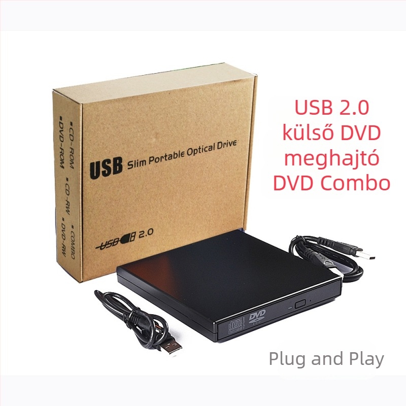 USB külső notebook asztali DVD/CD külső számítógép mobil író és olvasó optikai meghajtó 2.0 erős kompatibilitással