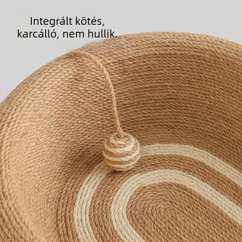 Szizál macska kaparómedence kopásálló morzsamentes macskakarom tábla macskafészek integrált karcálló szuper nagy macska kaparómedence macskajáték