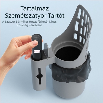 Határokon átnyúló új szűrő macskaalom lapát macskaürülék tisztítás egyszerű szemetes lapát ürülék tároló doboz macska kutya lapát ürülék műtárgy