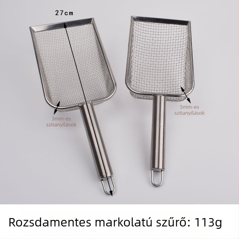 Rozsdamentes acél macskaalom lapát bentonit rutin csirke macskakaki ásványi homok lapát kaki szűrő homok lapát kisállat kaki felszedő eszköz