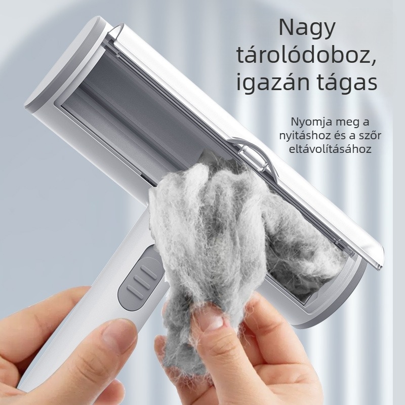 Határokon átnyúló állatszőr-eltávolító, ruházathoz, kanapéhoz, szőnyeghez, macska- és kutyaszőr-kaparó henger, statikus tapadású, állatspecifikus