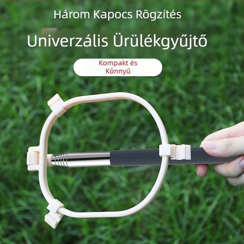 Kutya WC-gyűjtő, Kutyasétáltató WC-gyűjtő, Kompakt, Háromcsatos, Fix, Univerzális Kisállat WC-gyűjtő