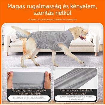 Amazon kutyasterilizáló ruházat Új kutyáknak való menstruációs ruházat, amely egészségügyi betétet is tartalmaz, lélegző, elválasztásgátló, nyalogatásgátló regenerálódást segítő ruházat kutyáknak