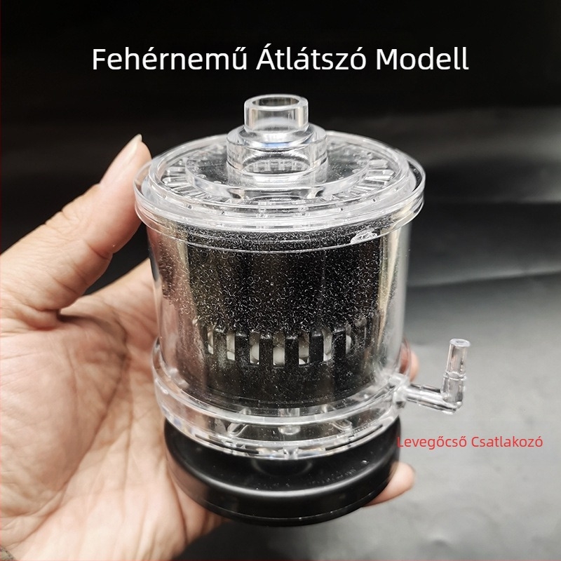 Songbao vízi goblin három az egyben szűrő kerámia kerek akvárium kis akvárium oxigénes pneumatikus mini szívó WC