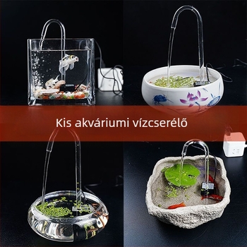Akvárium mini vízpumpa sziklakert szökőkút vízpumpa kis keringető szivattyú szűrő bonsai ultra csendes usb kicsi