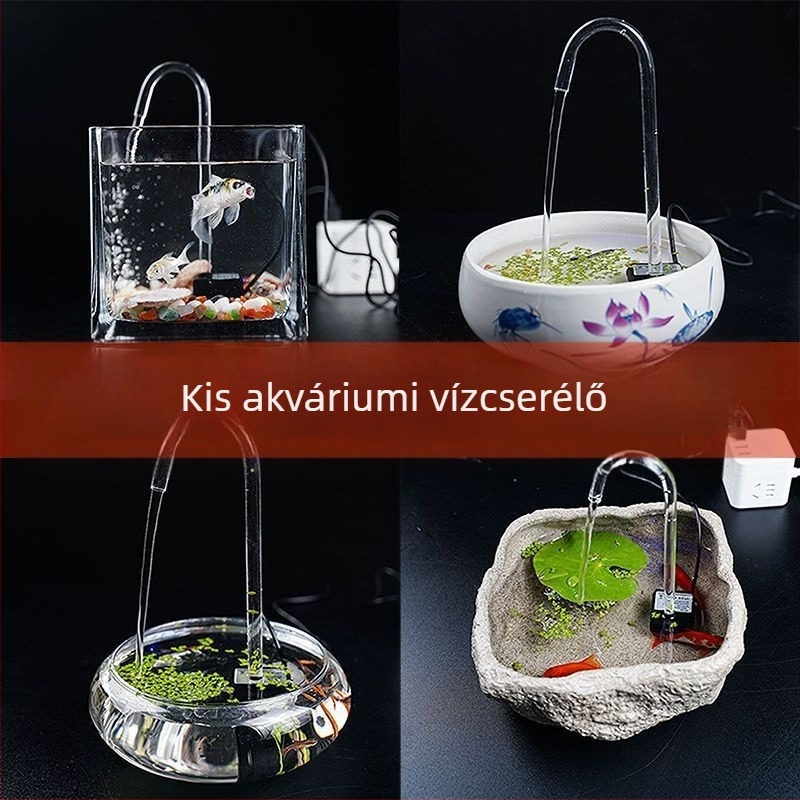 Akvárium mini vízpumpa sziklakert szökőkút vízpumpa kis keringető szivattyú szűrő bonsai ultra csendes usb kicsi