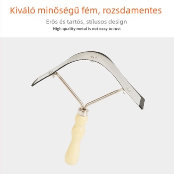 Lókefe Szőrkaparó Szőrfésű Rozsdamentes acél Fűrészfogas Kaparó Lótisztító Eszközök Lószoba Kellékek Lószőrfésű