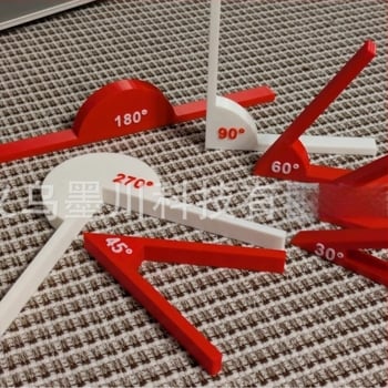 Határokon átnyúló népszerű 3D nyomtatás Matematikai taneszközök Matematikai taneszközök Szögmérő eszközök