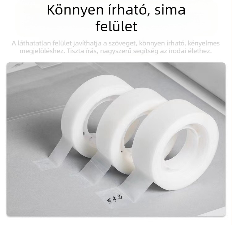 Átlátszó akril szalagvágó kis szalagszalag-vágógép asztali irodai ajándékkészlet nagykereskedelem