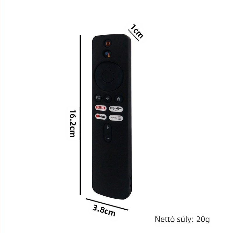 2023-as XiaoMi XiaoMi TV Box 4K 2. generációs távirányító szilikon tok