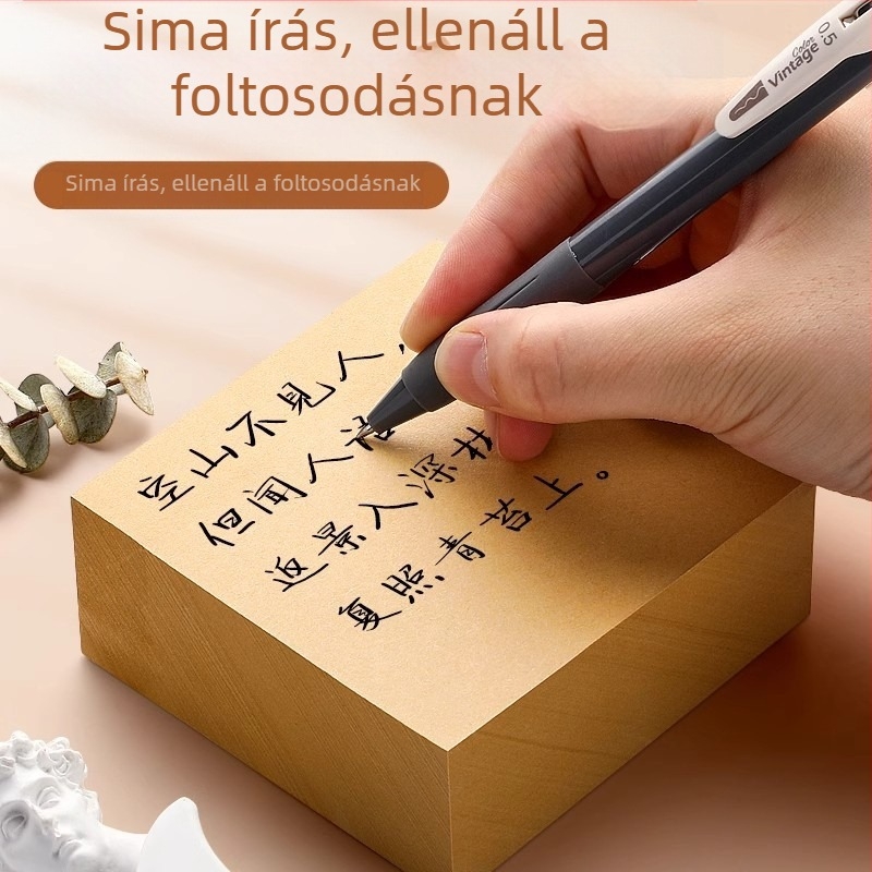 Kraft papír Post-it öntapadós, erős diák Post-it matrica, nagyméretű irodai, téphető Post-it, kis jegyzettömb, kreatív plusz