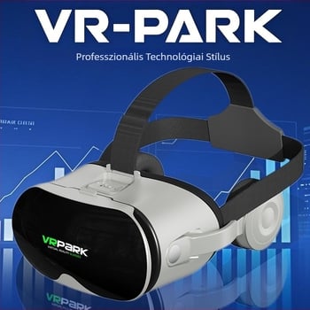 Vrpark többfunkciós, fejre szerelhető, határokon átnyúló gamer Bluetooth fejhallgató, HD második generációs, dobozgyári virtuális VR-szemüveg