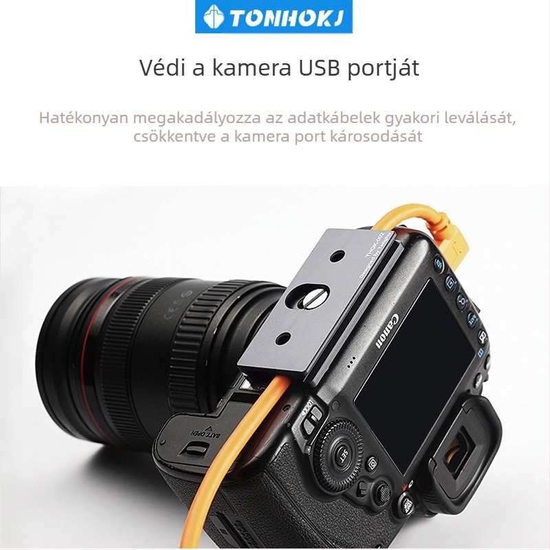 Kamera adatkábel tartó SLR fényképezőgép online felvételi vonal csíptető gyorscsomagoló tábla szekrény, más néven gyorscsomagoló tábla