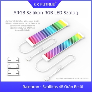 Váz Neon Line ARGB Shengguang szinkronizációs alaplap 8 tűs és 24 tűs sorozatú ház grafikus kártya dekoráció