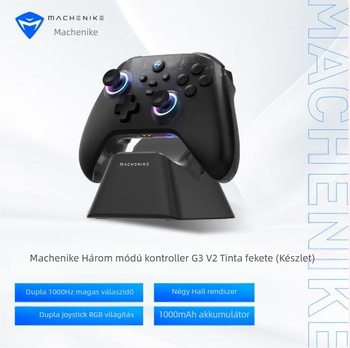 Mechanic (Machenike) G3V2 szett 2.4G/Vezetékes/Bluetooth három üzemmódú játékvezérlő