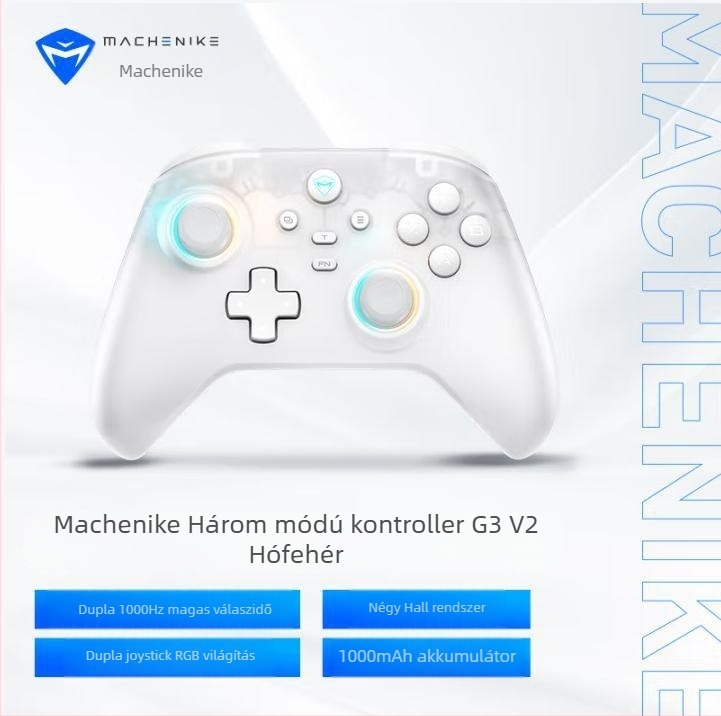 Mechanic (Machenike) G3V2 szett 2.4G/Vezetékes/Bluetooth három üzemmódú játékvezérlő