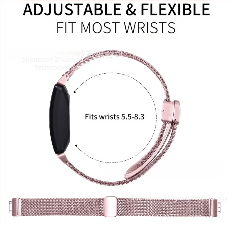 Alkalmas Fitbit inspire1/2 mágneses Milan Nice Mesh halszálkás mágneses Milan óraszíjjal