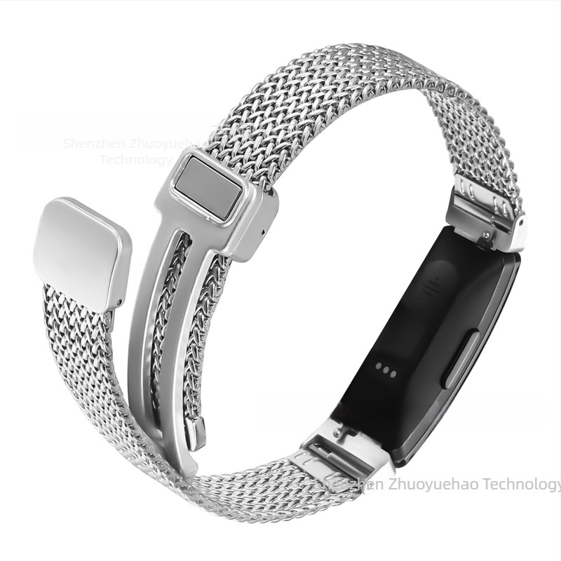 Alkalmas Fitbit inspire1/2 mágneses Milan Nice Mesh halszálkás mágneses Milan óraszíjjal