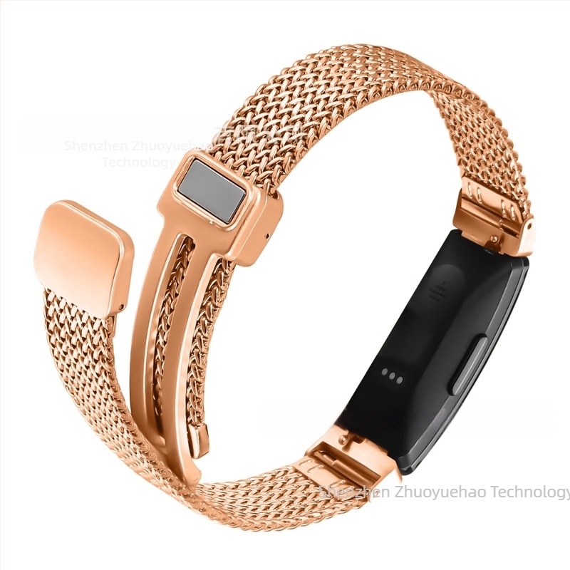 Alkalmas Fitbit inspire1/2 mágneses Milan Nice Mesh halszálkás mágneses Milan óraszíjjal