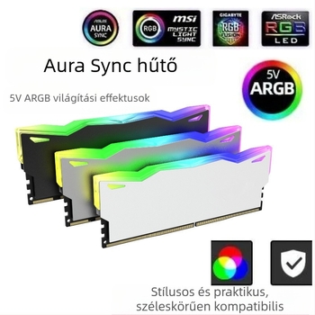 ARGB memória hűtő Vest ECC/DDR3/R4/R5 univerzális hűtőhéj hűtőborda